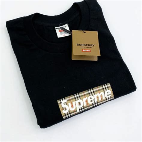 Teenage Club – Supreme Burberry Box Logo Tee – Rep Preview .